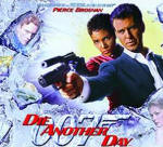 Imagem do poster do filme 007 Die Another Day com Pierce Brosman e Halle Berry